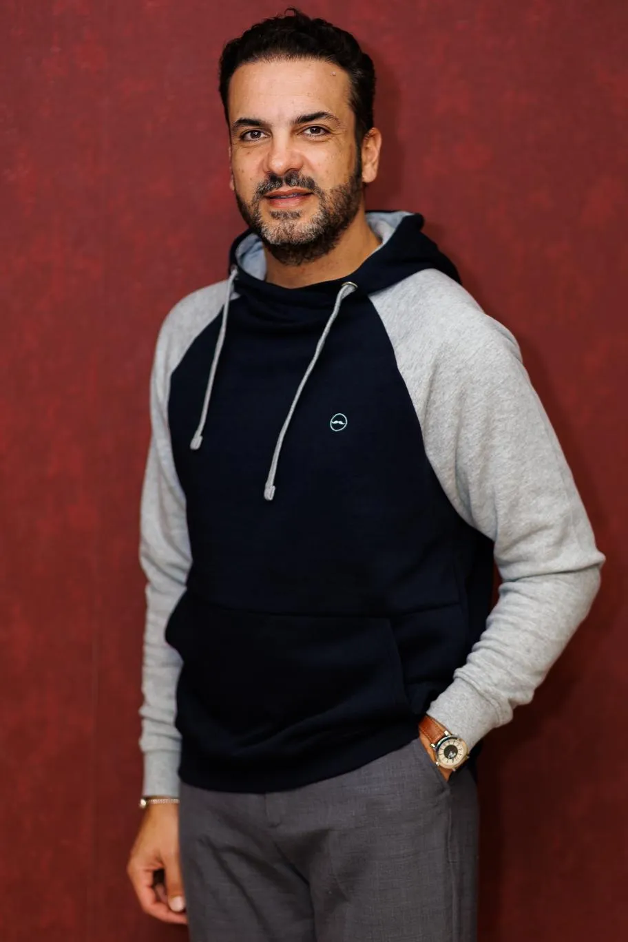 Sudadera Bigot con Capucha Marino | Kiko Bigot