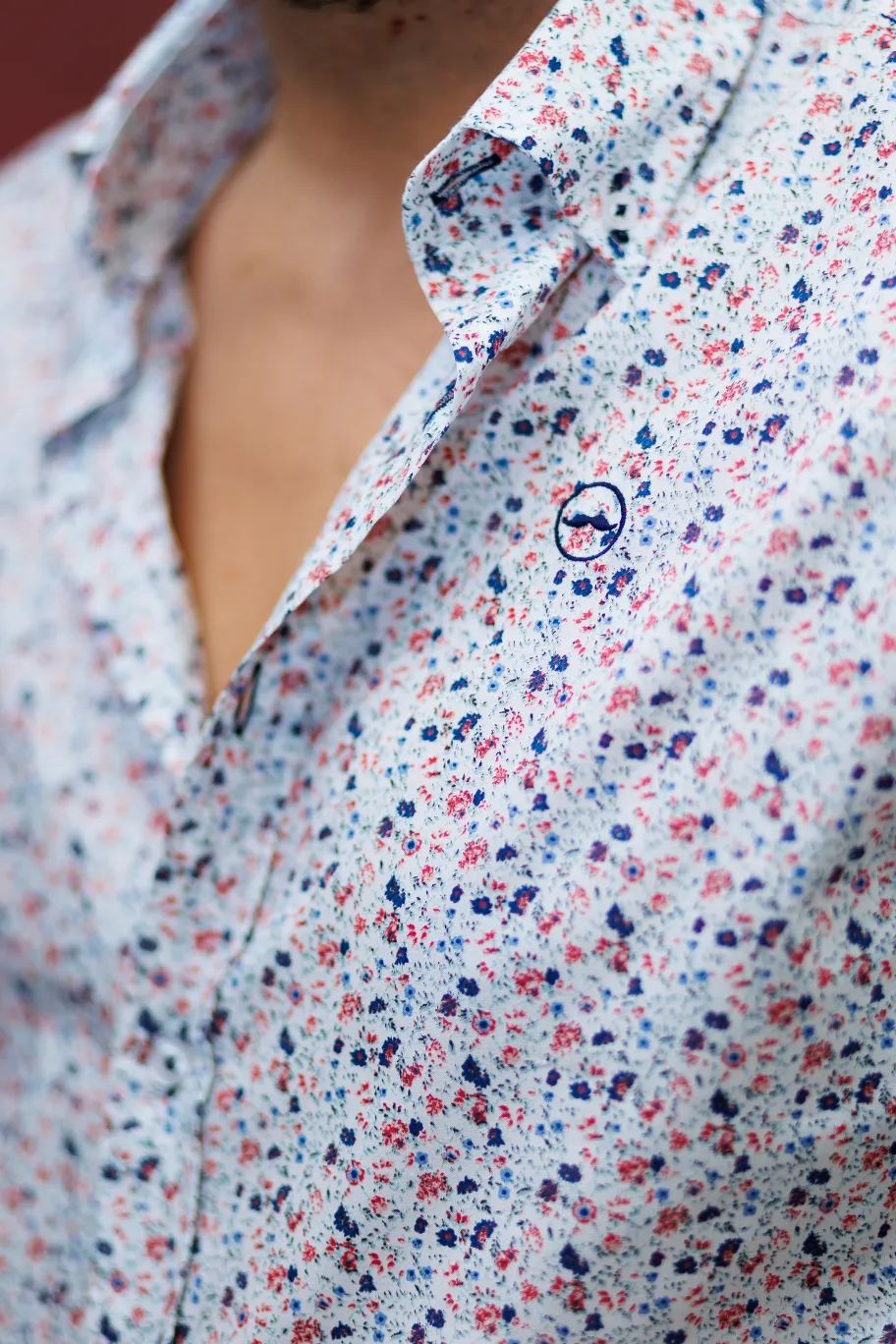 Camisa Estampado Flores | Kiko Bigot