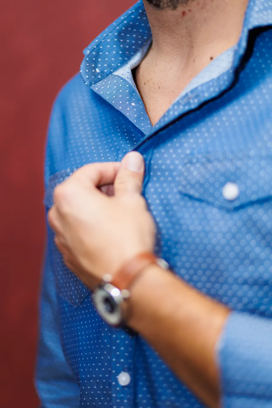 Camisa Vaquera Lunares | Kiko Bigot