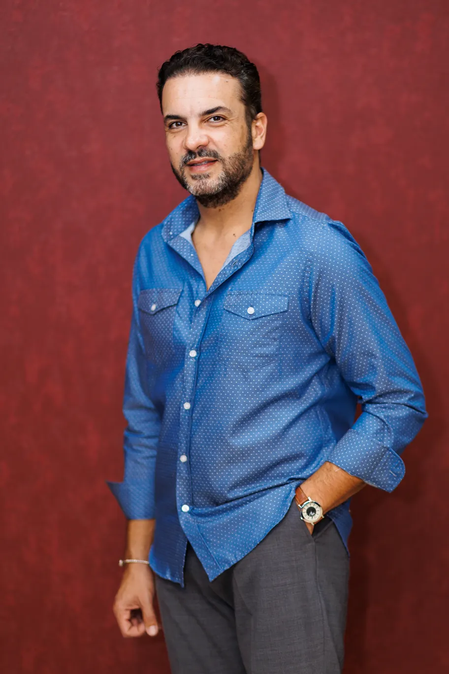 Camisa Vaquera Lunares | Kiko Bigot