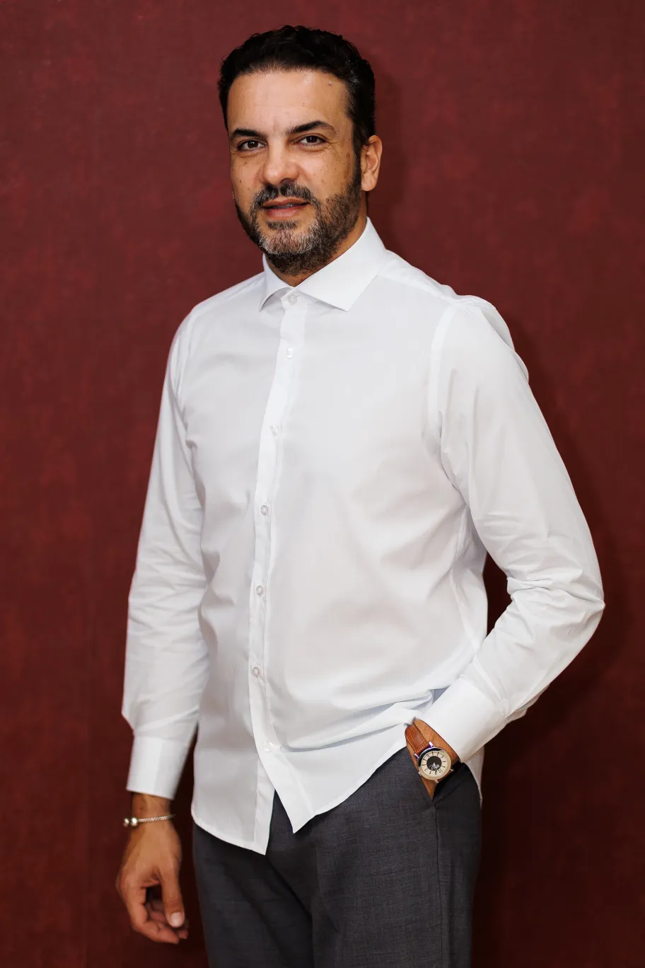 Camisa Vestir Blanca Lisa | Kiko Bigot