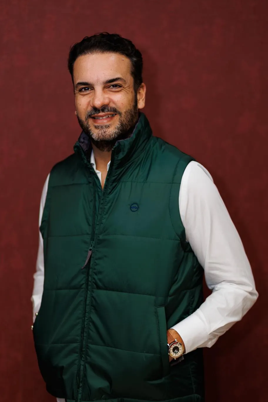 Chaleco Acolchado Bigot Verde | Kiko Bigot