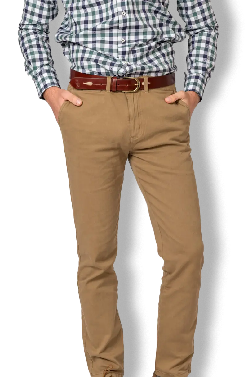 Pantalón Chino Classic Camel | Kiko Bigot