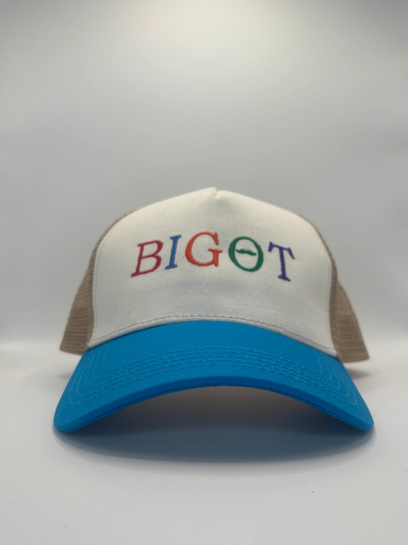 Gorra Bigot Blanco y Celeste Kiko Bigot