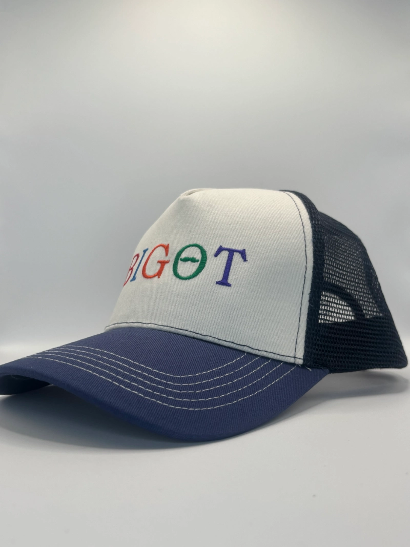 Gorra Bigot Blanco y Marino | Kiko Bigot