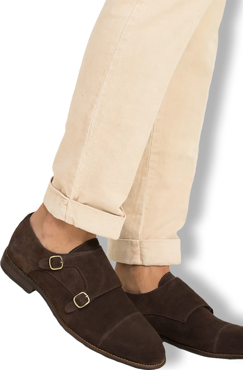 Zapatos Hebilla Ante Marrón | Kiko Bigot