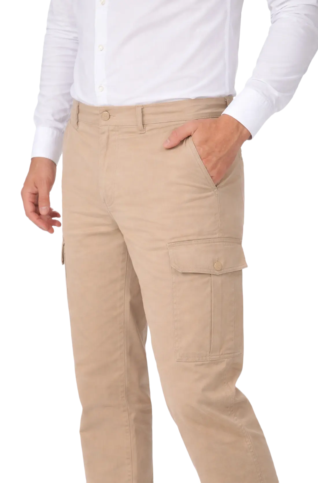 Pantalón Cargo Beige | Kiko Bigot