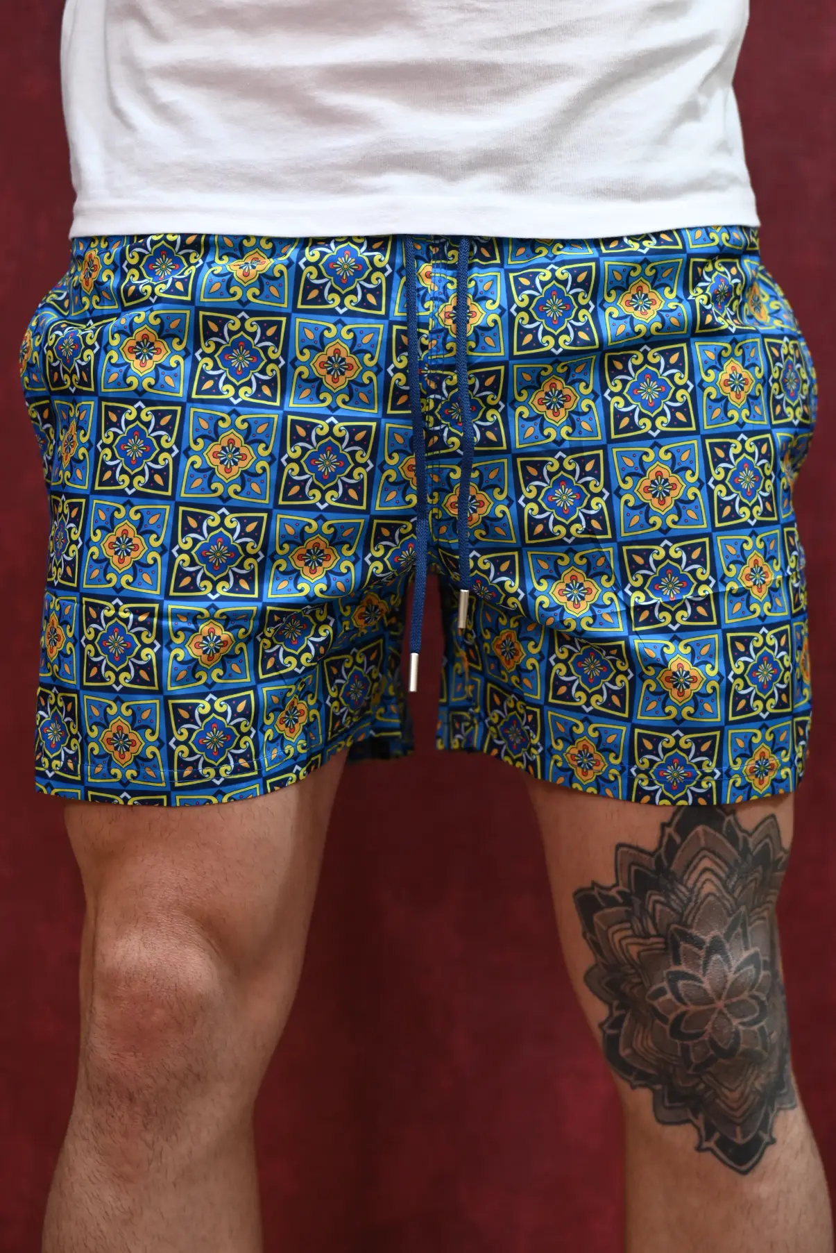 Bañador Mosaico Marino | Kiko Bigot