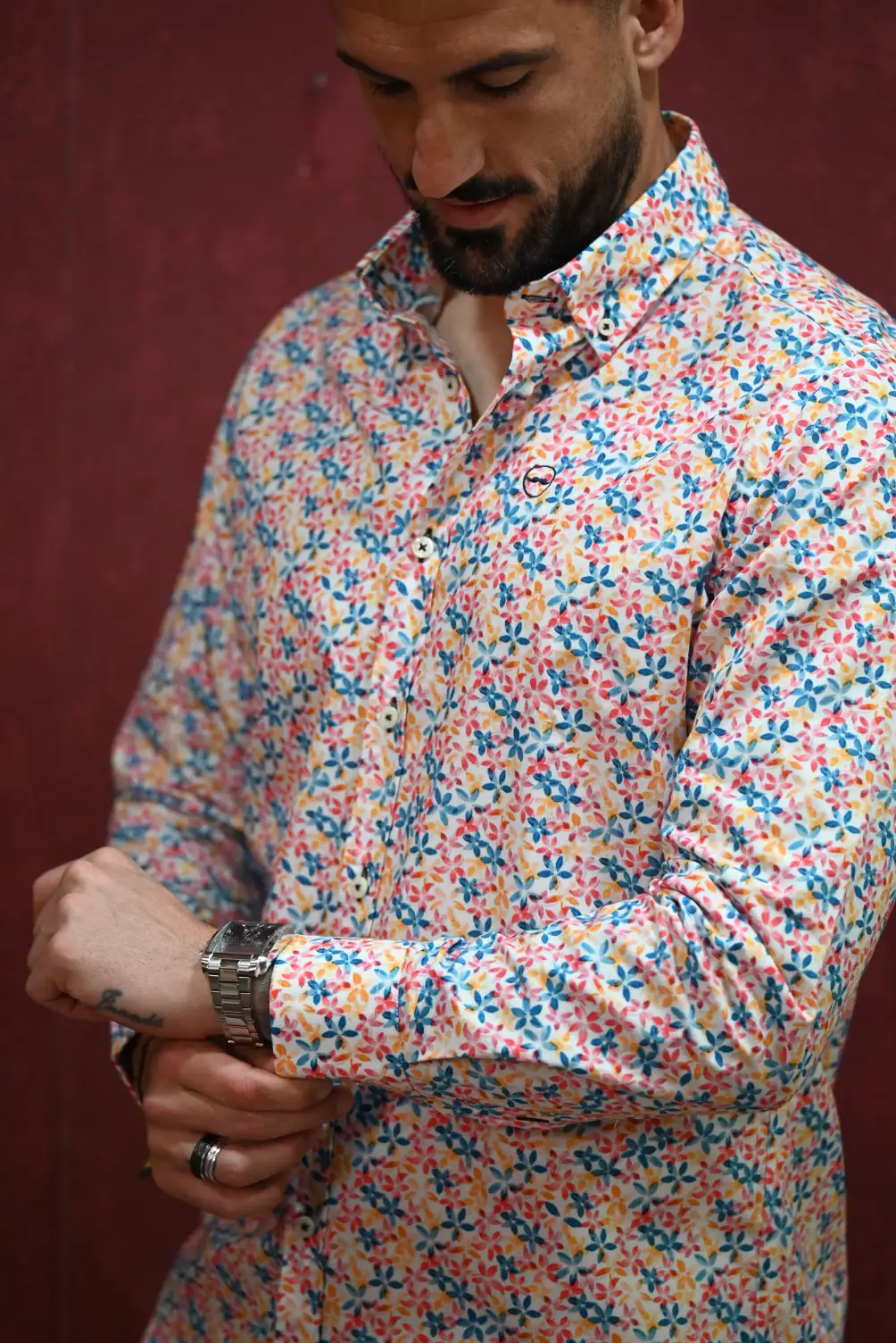 Camisa Flores Multicolor | Kiko Bigot