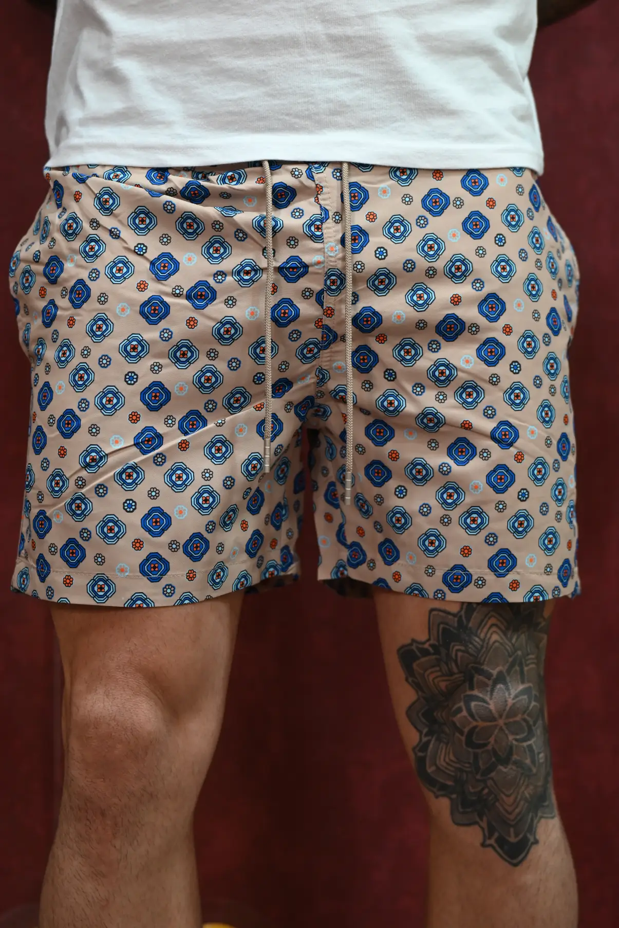 Bañador Motivos Beige | Kiko Bigot