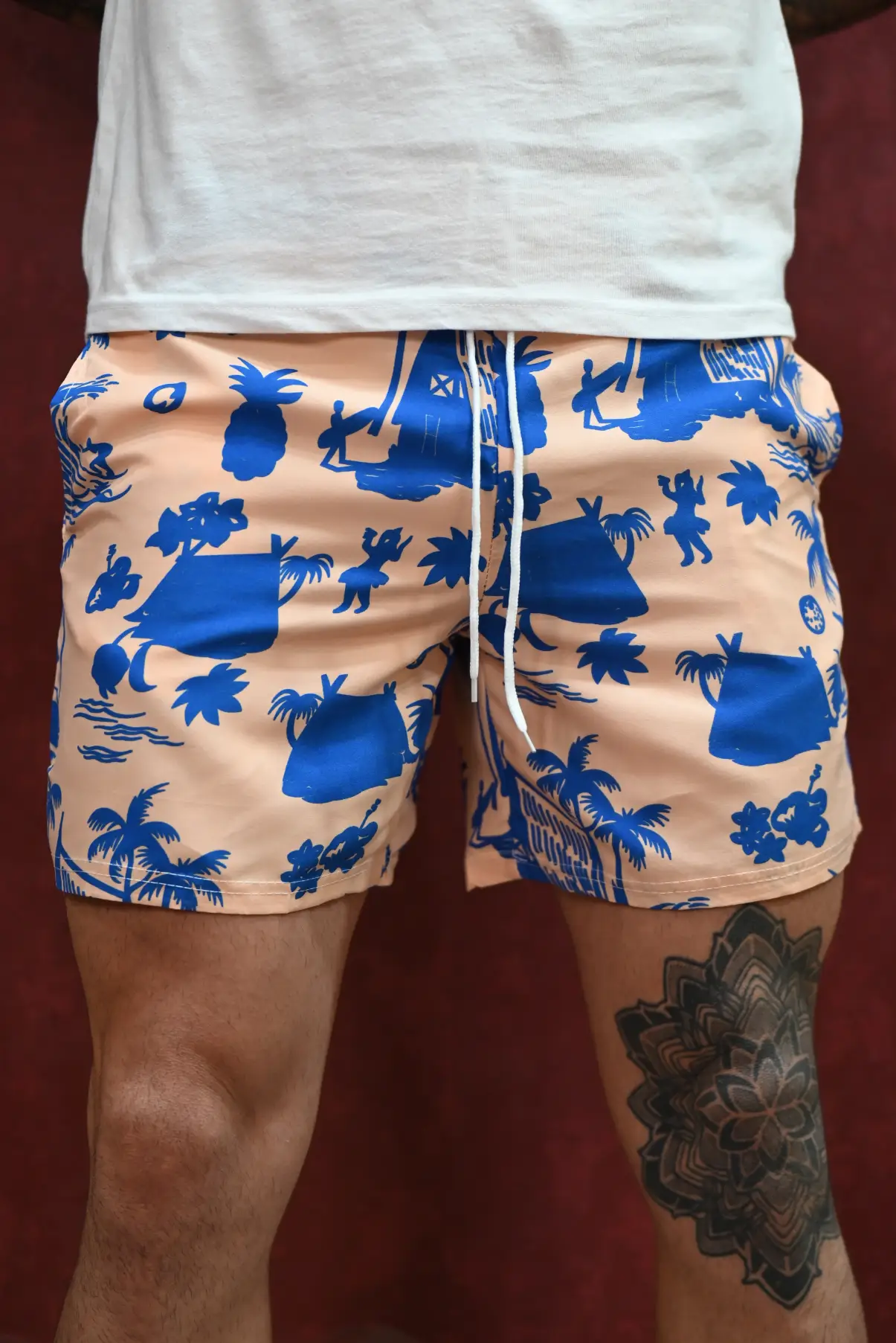 Bañador Hawaii  Pastel | Kiko Bigot