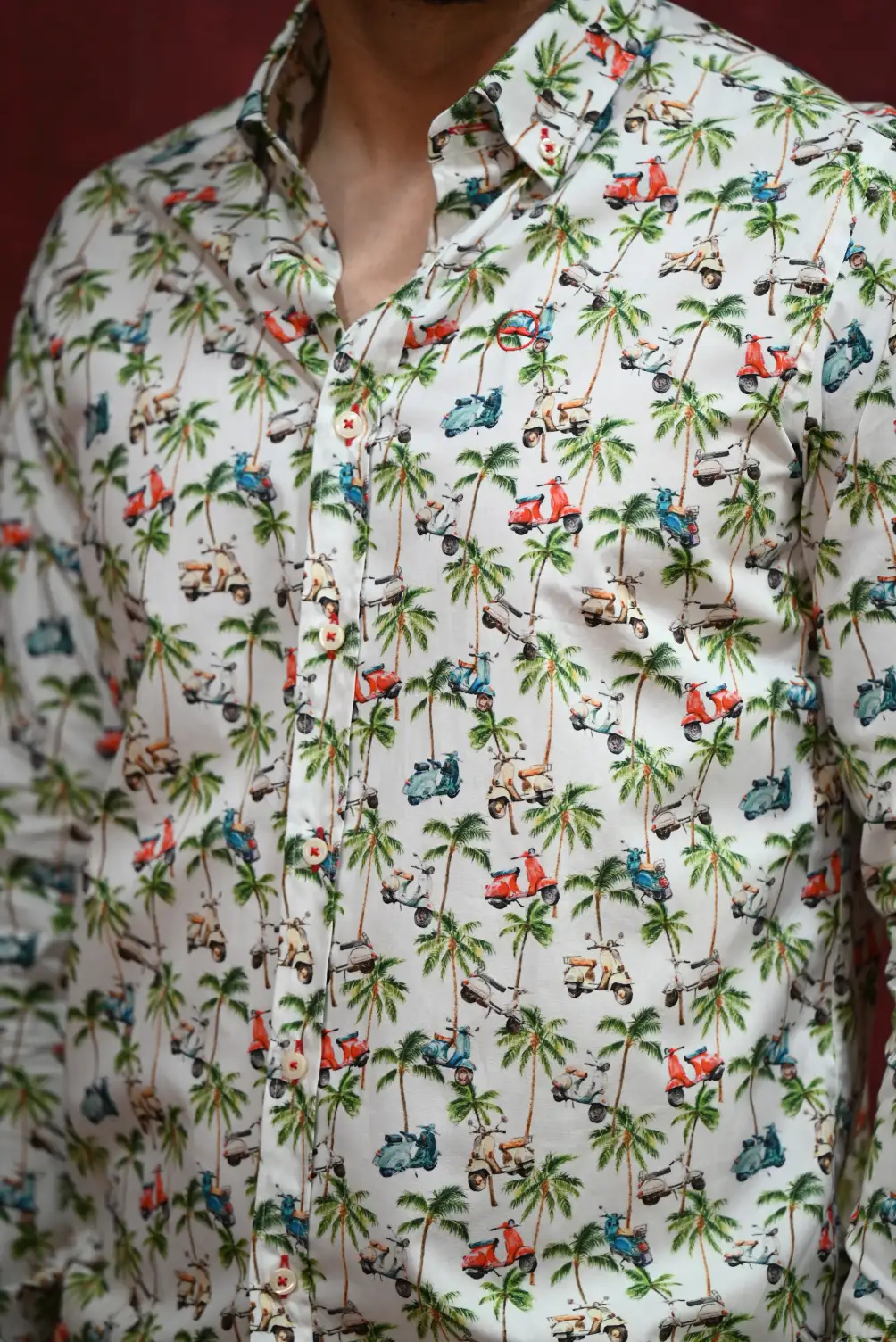 Camisa Palmeras y Motos | Kiko Bigot