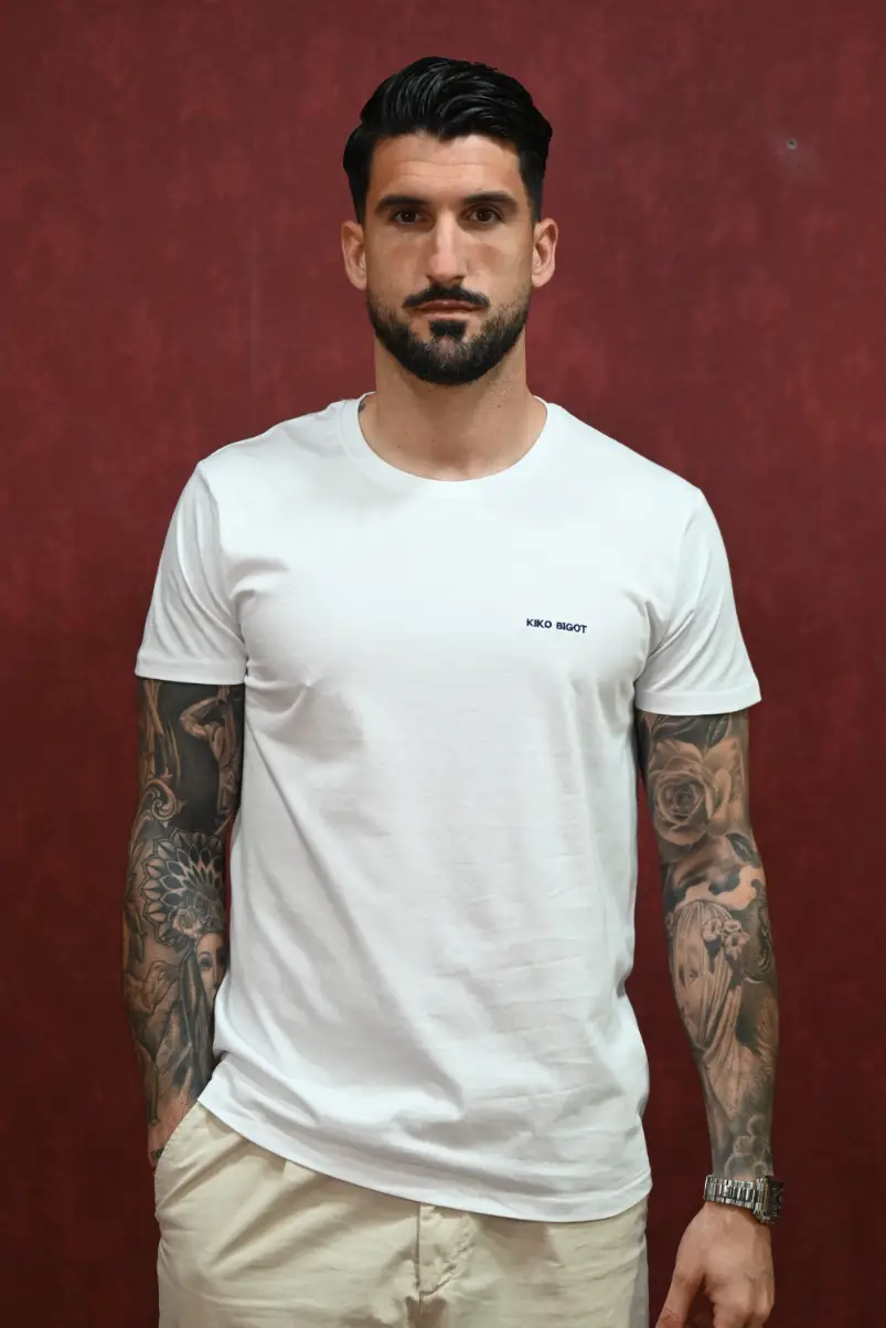 Camiseta Étnica Blanca | Kiko Bigot