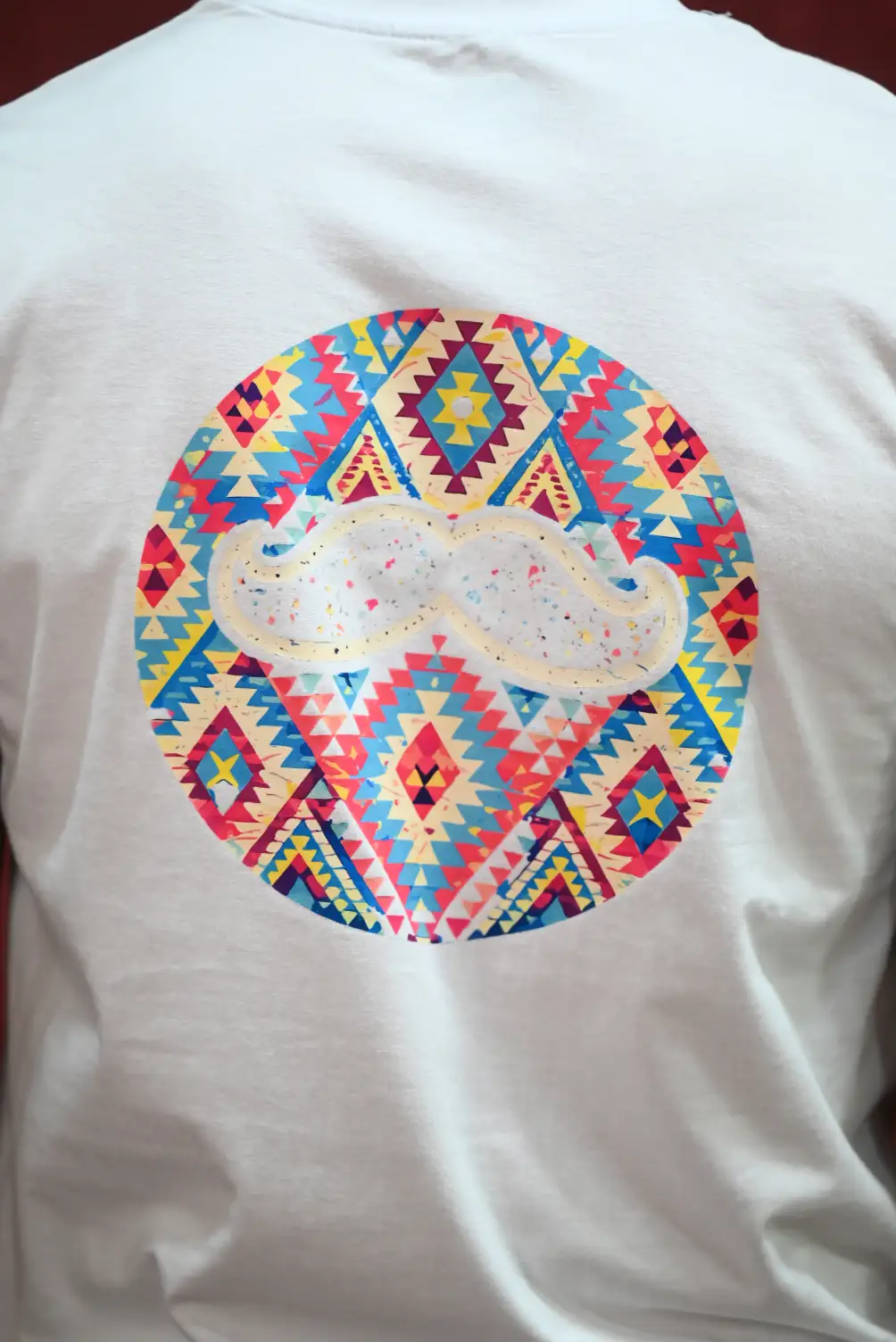 Camiseta Étnica Blanca | Kiko Bigot