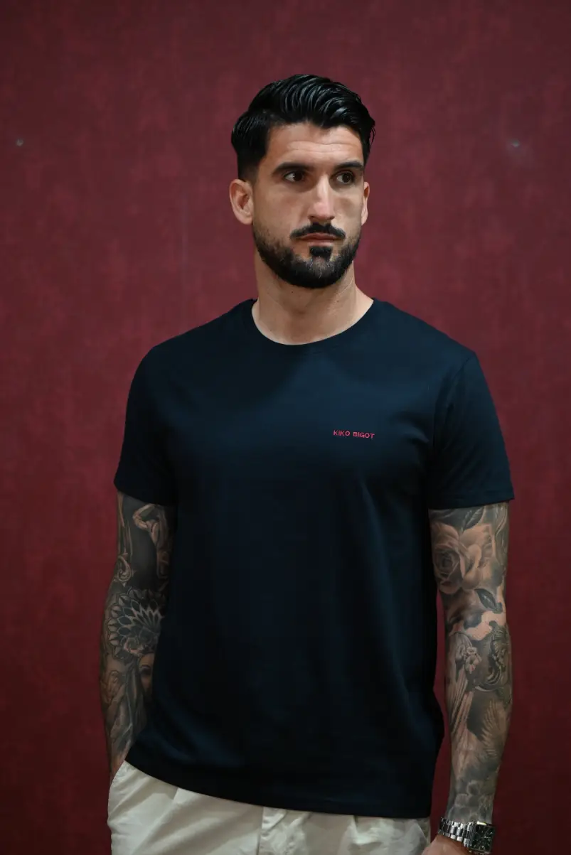 Camiseta Étnica Marino | Kiko Bigot