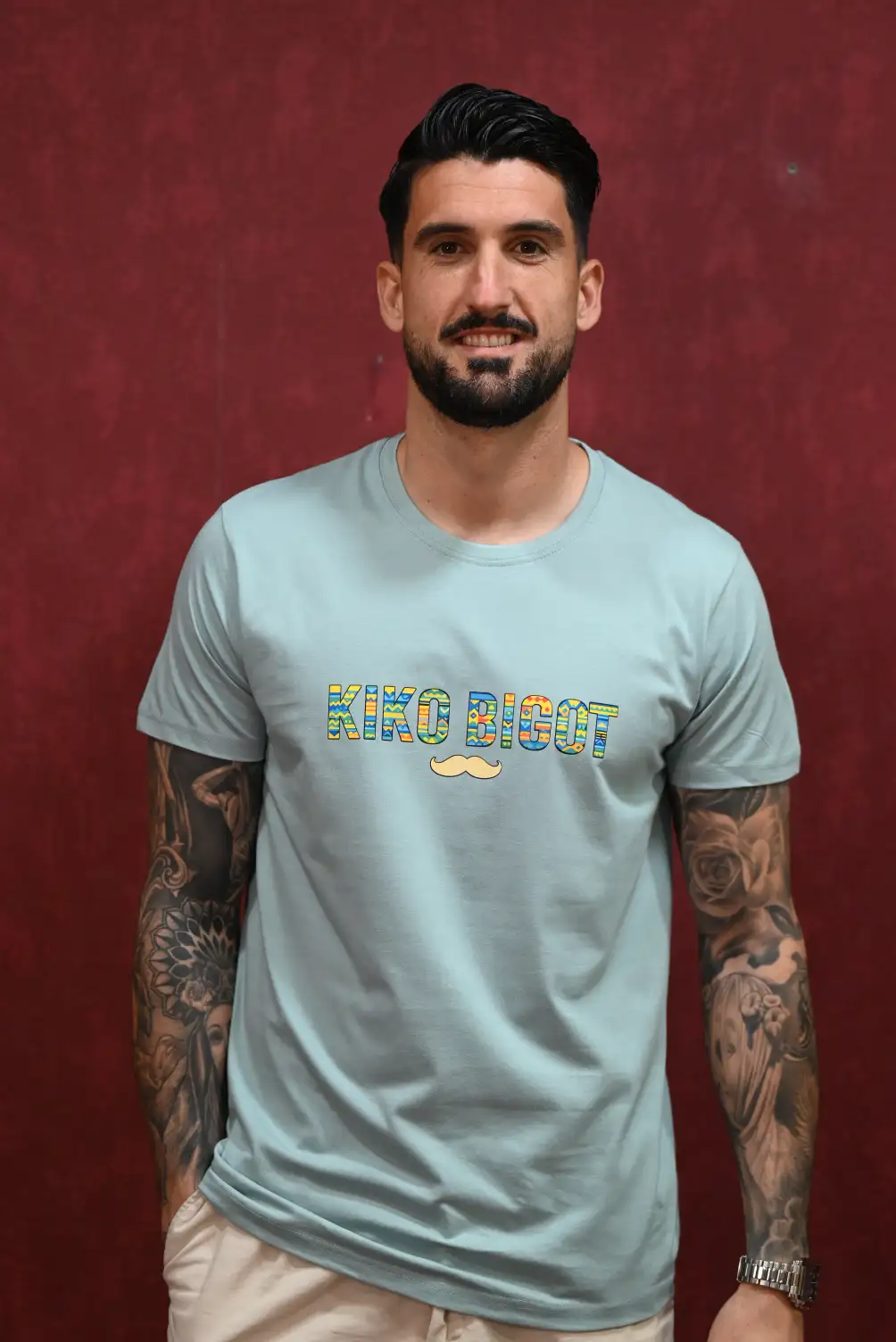 Camiseta Kiko Bigot Verde Agua | Kiko Bigot