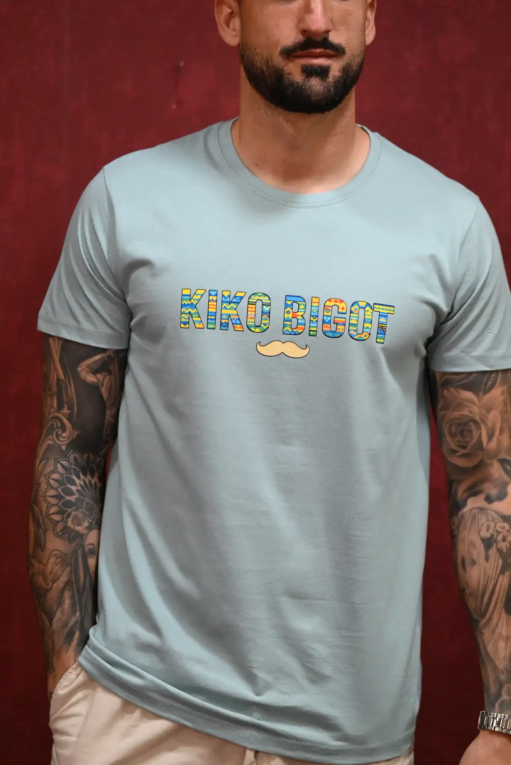 Camiseta Kiko Bigot Verde Agua | Kiko Bigot