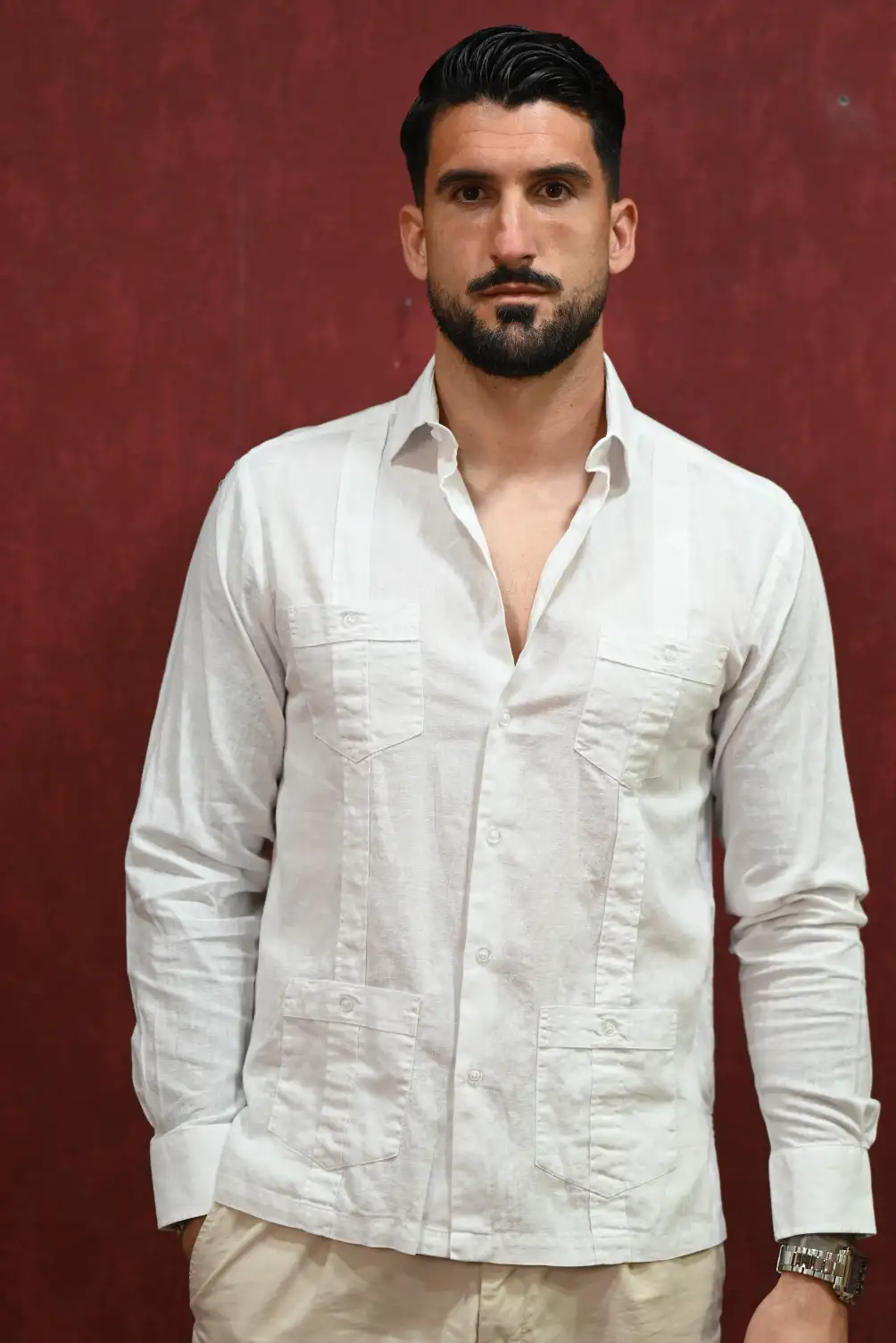 Guayabera Blanca Kiko Bigot