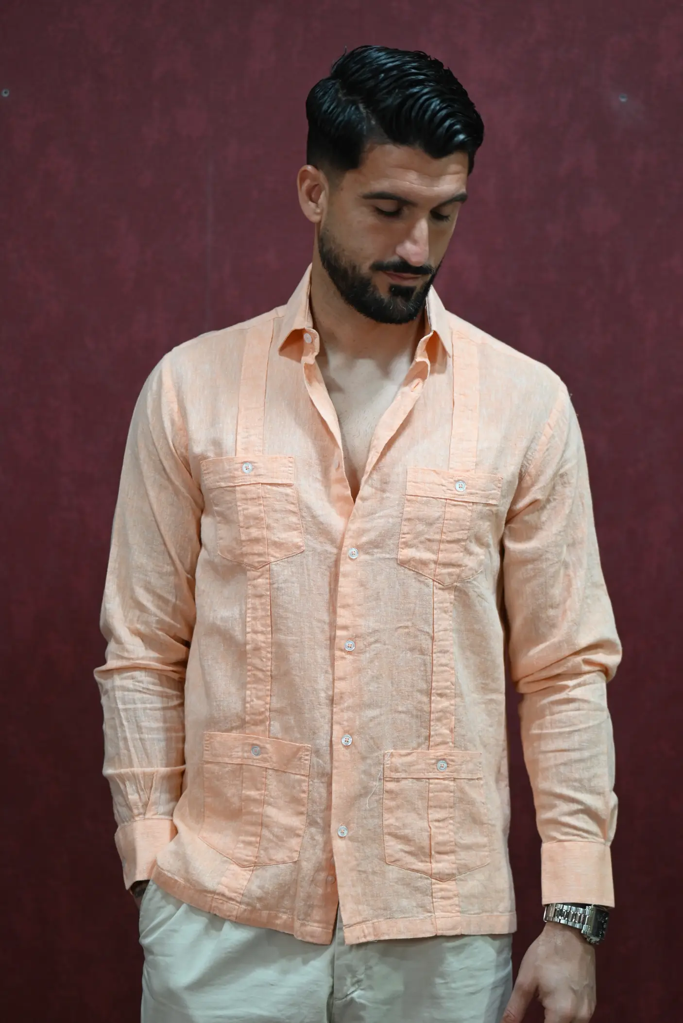 Guayabera Pomelo Kiko Bigot