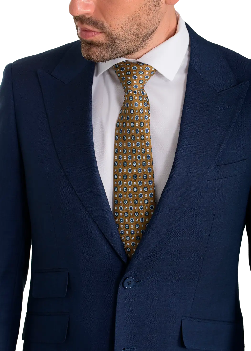 Traje Falso Liso Marino Kiko Bigot